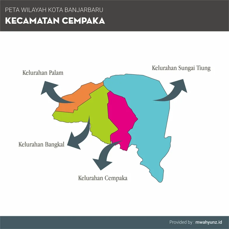 Peta Kec. Cempaka