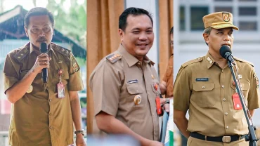 Kiri ke kanan: Wartono - Aditya Mufti Ariffin - Said Abdullah (Foto: Media Center Kota Banjarbaru)