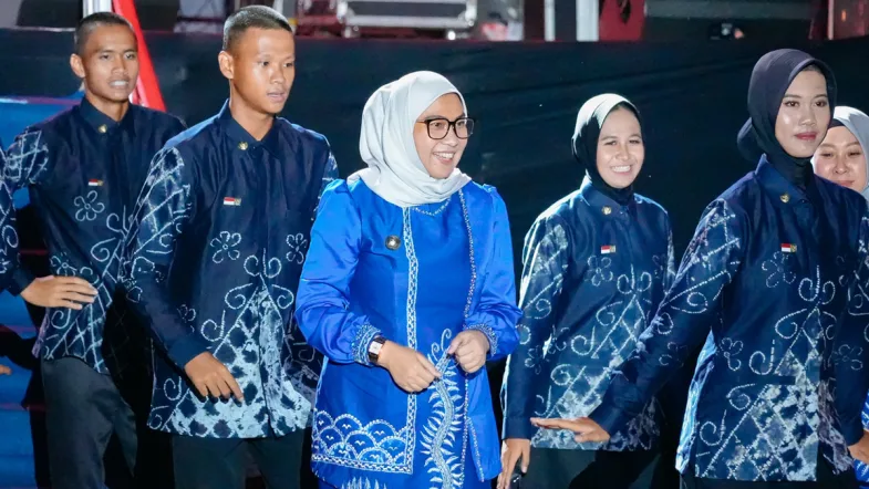 Wali Kota Banjarbaru, Erna Lisa Halaby pada sebuah acara Pemko. (Foto: Media Center Banjarbaru)