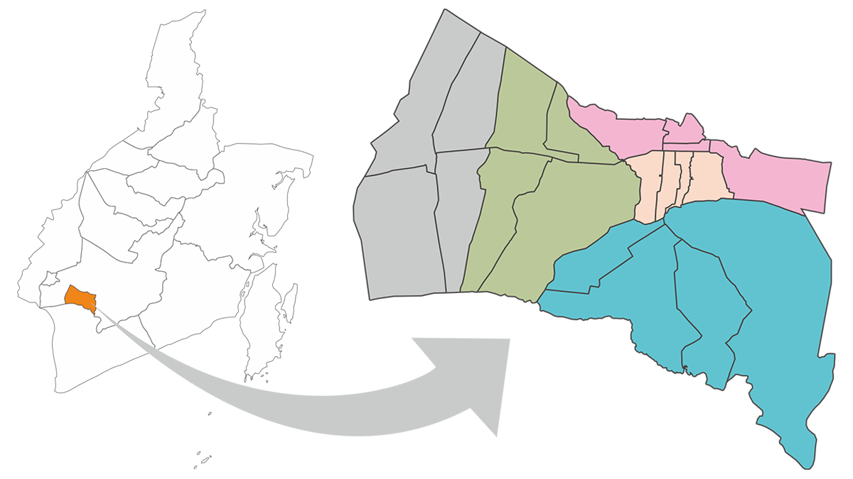 Download Vektor Peta Wilayah Kota Banjarbaru